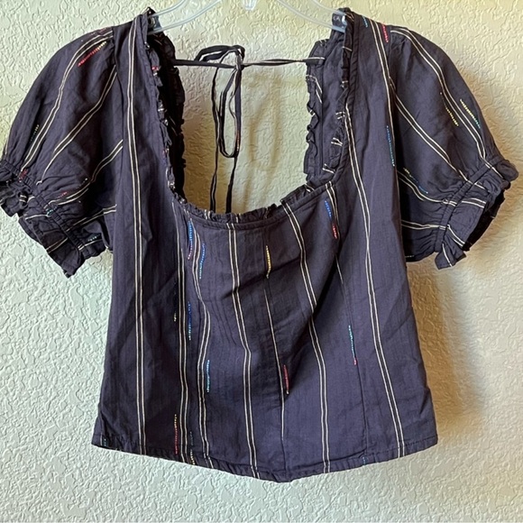 Free People Serotonin Smocked Back Corset Size Medium - Picture 3 of 6